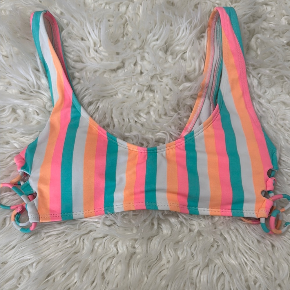 Striped Swim Top
